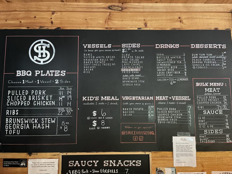 Athens BBQ Restaurant Ribs, Brisket, Pork, & much more Saucehouse