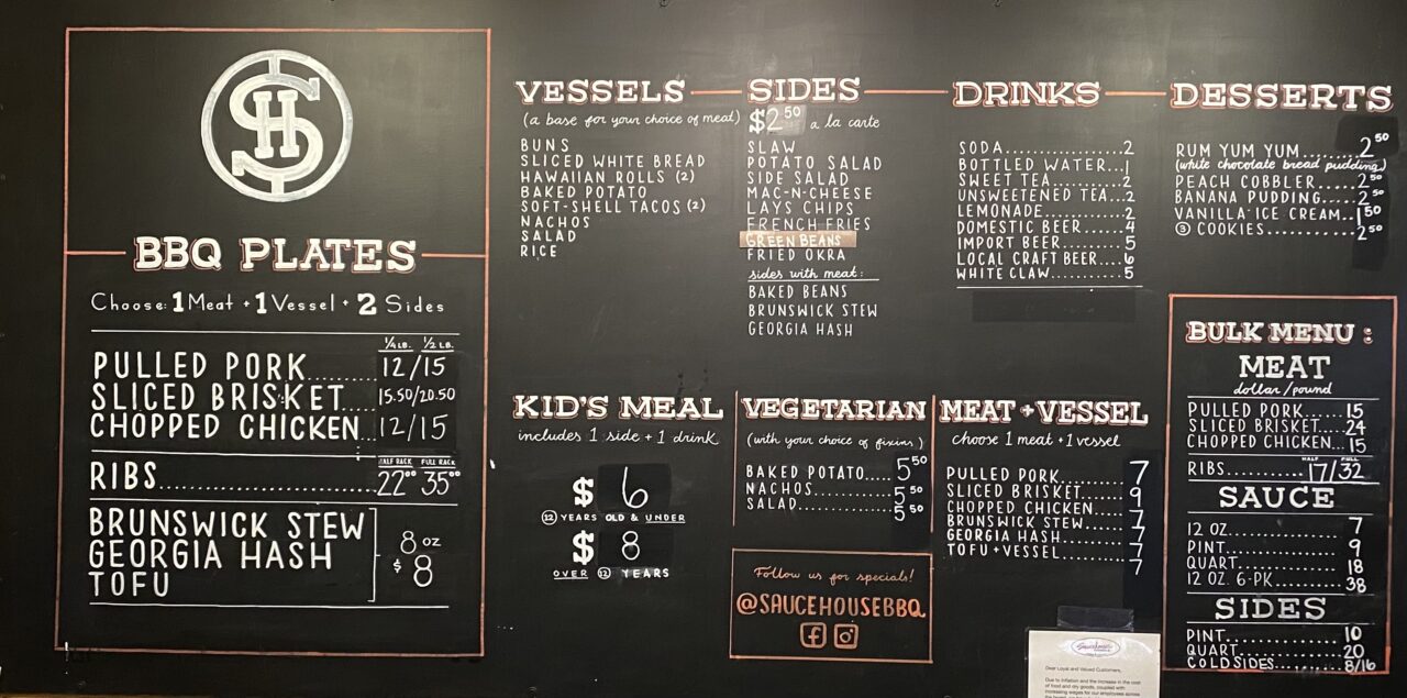 Saucehouse Barbeque BBQ Restaurant, Venue, BBQ Catering, & Bar