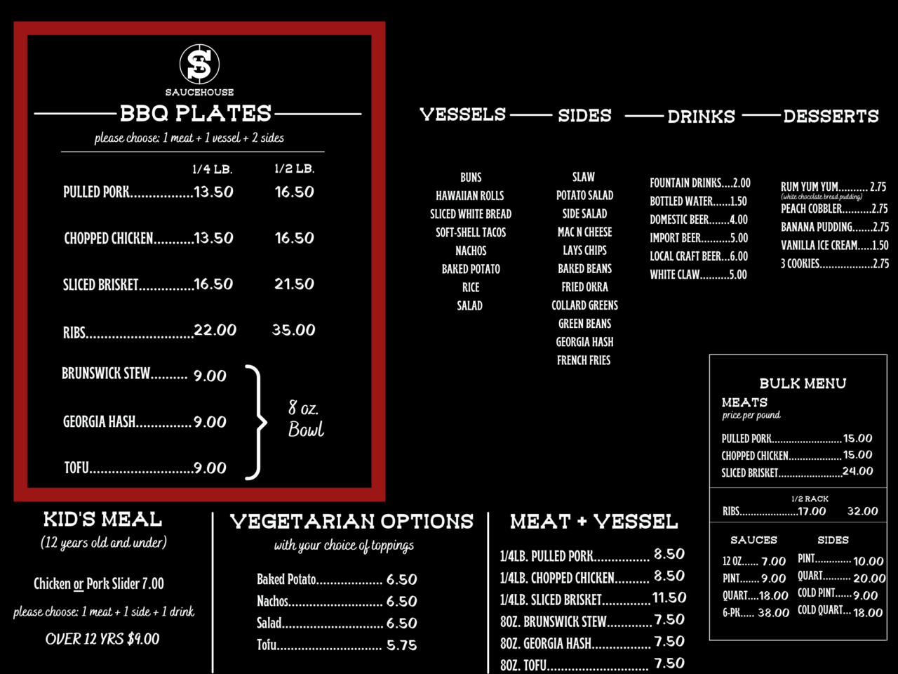 Athens BBQ Restaurant Ribs, Brisket, Pork, & much more Saucehouse